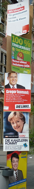 Wahlplakate