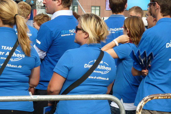 CDU in blau